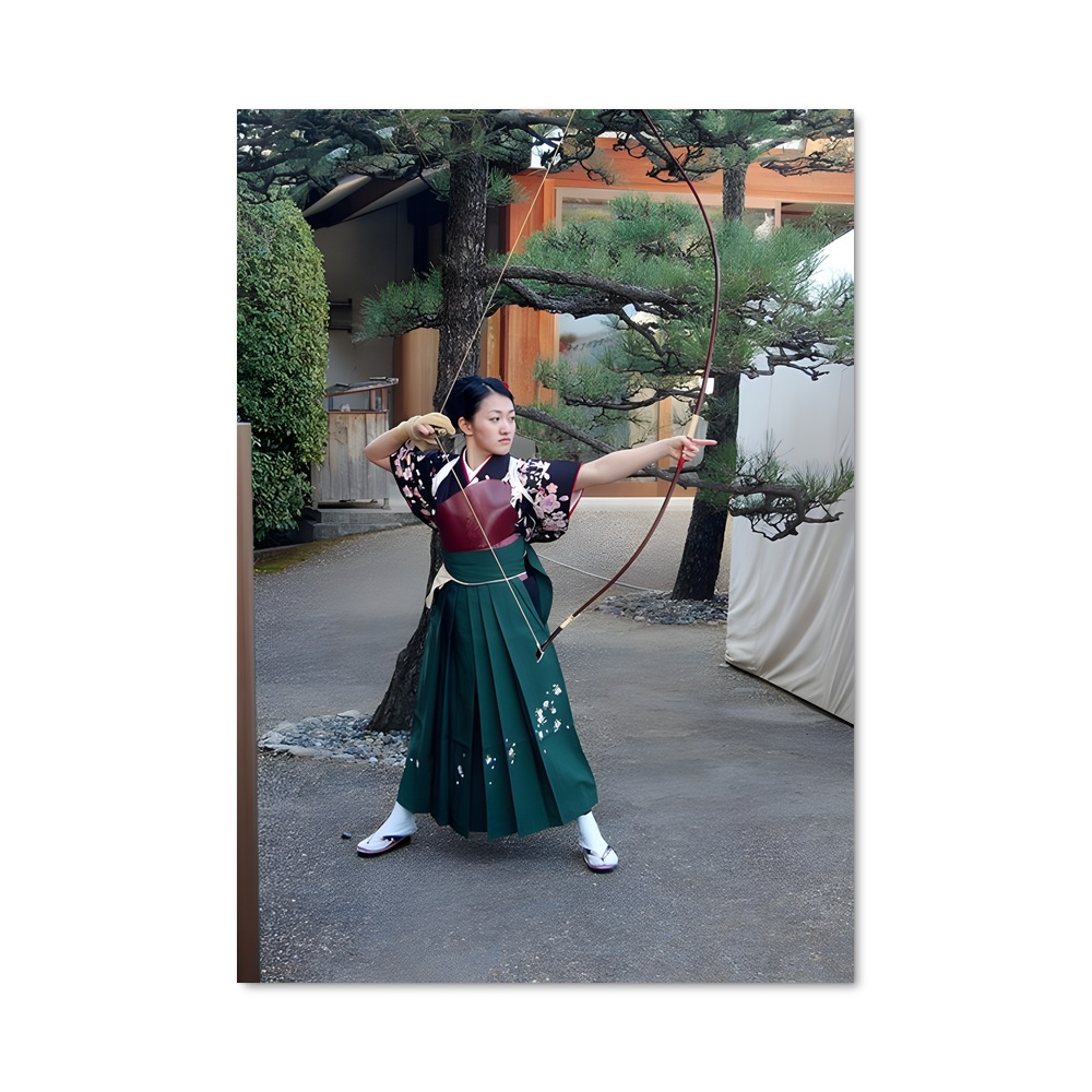 Poster Kyudo japanese